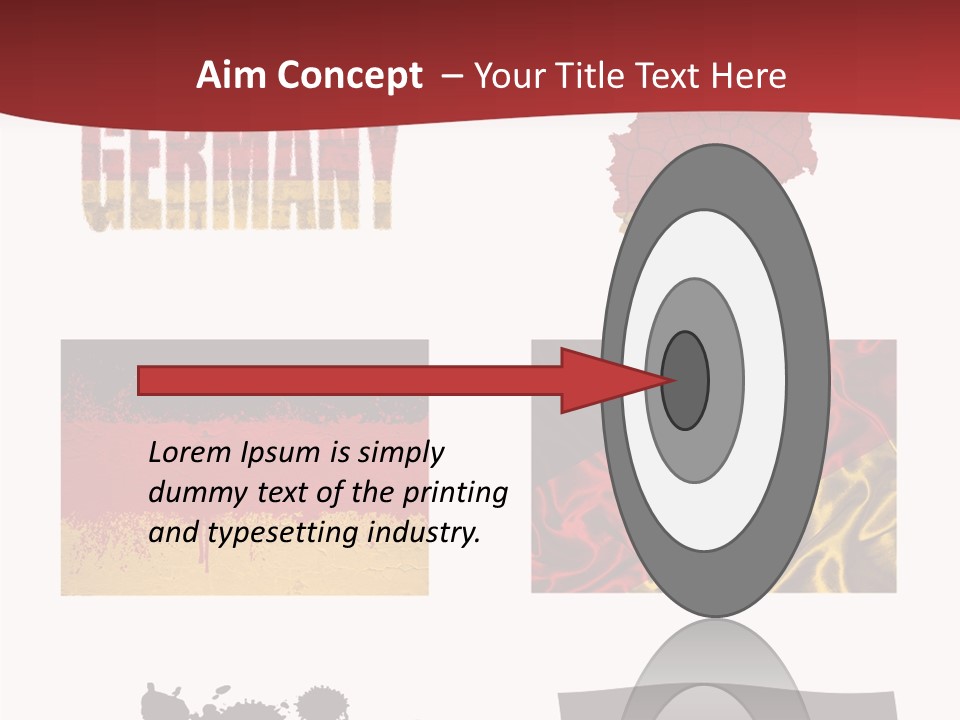 Name Banner Blot PowerPoint Template