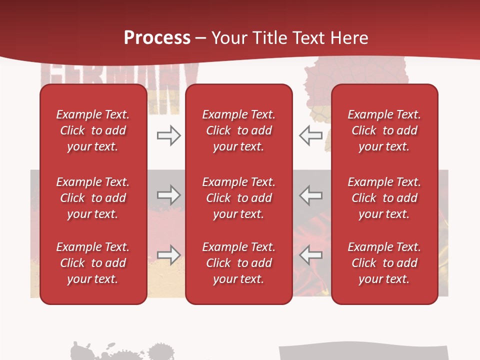 Name Banner Blot PowerPoint Template