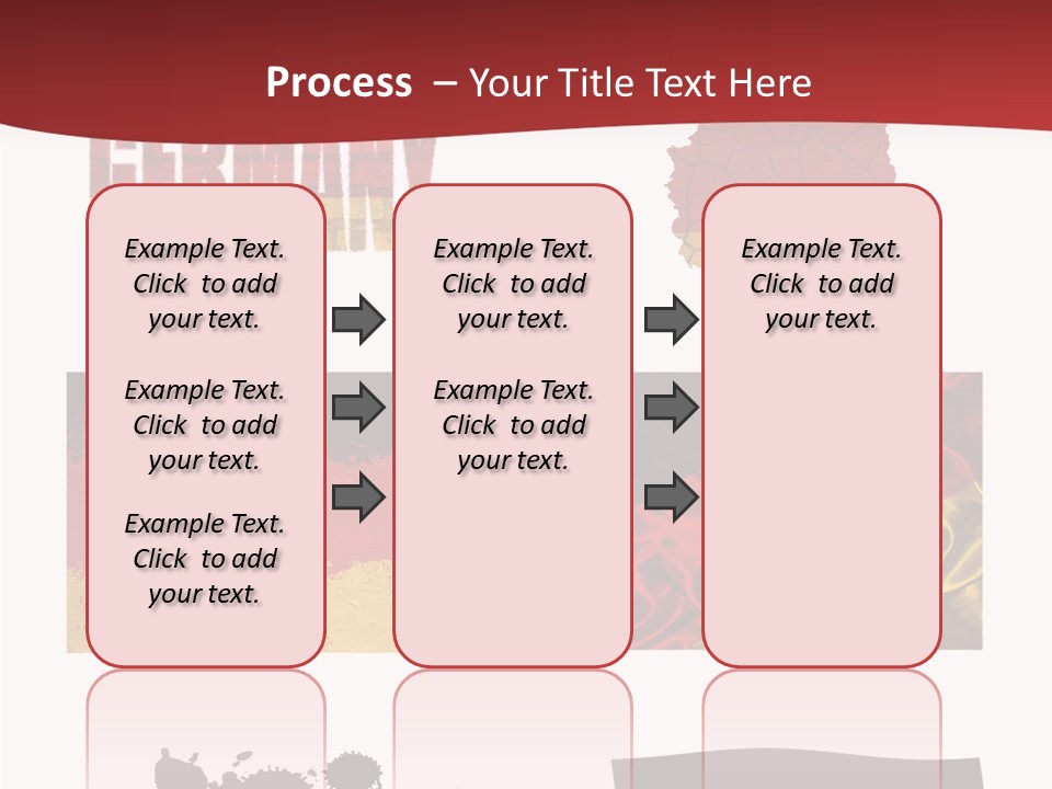 Name Banner Blot PowerPoint Template