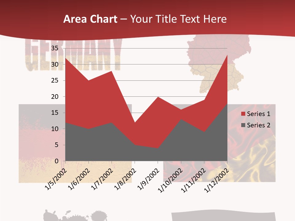 Name Banner Blot PowerPoint Template