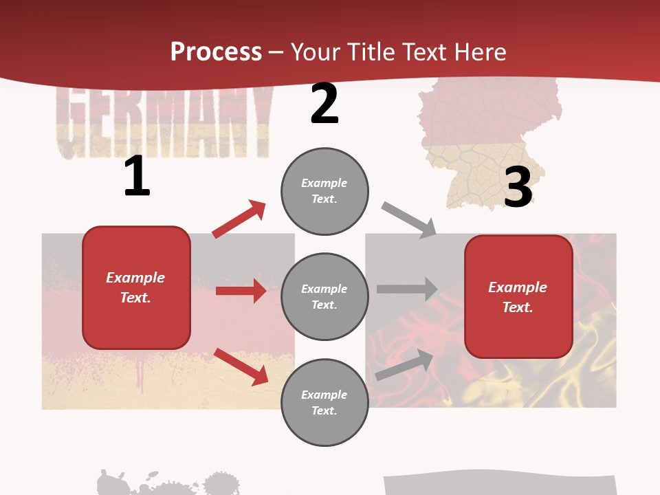 Name Banner Blot PowerPoint Template