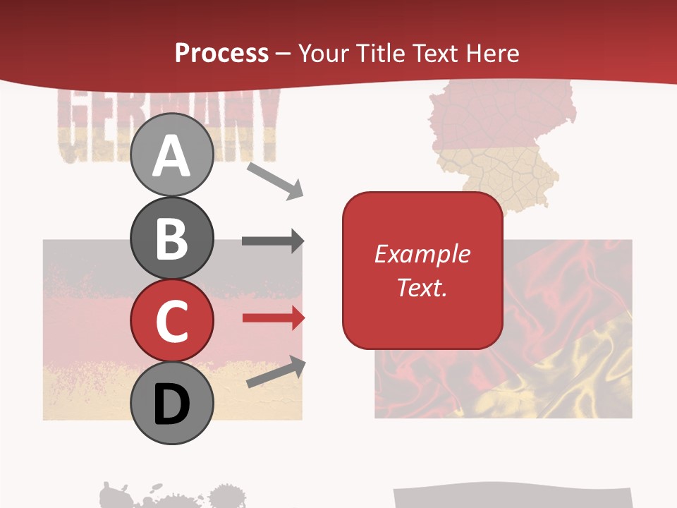 Name Banner Blot PowerPoint Template