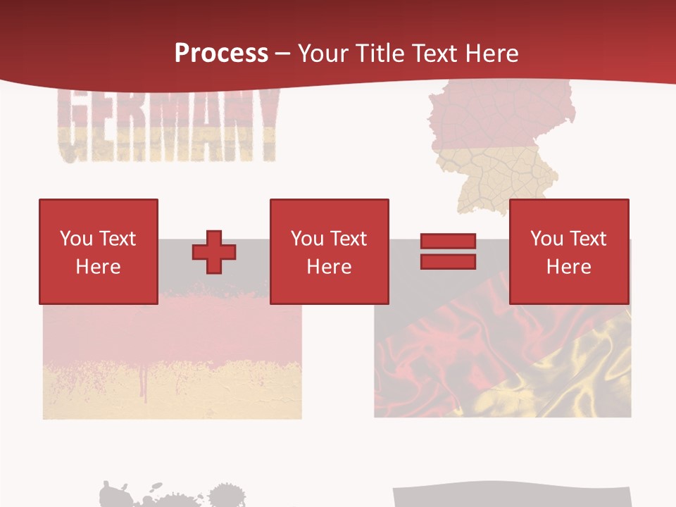 Name Banner Blot PowerPoint Template