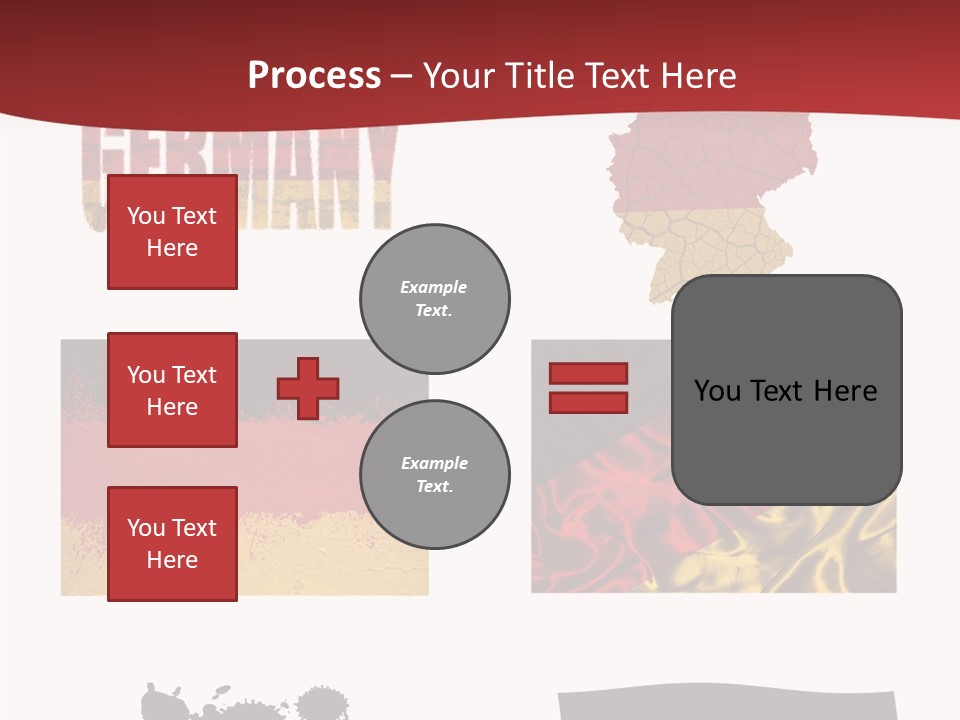 Name Banner Blot PowerPoint Template