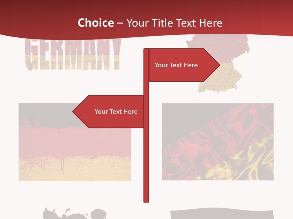 Name Banner Blot PowerPoint Template