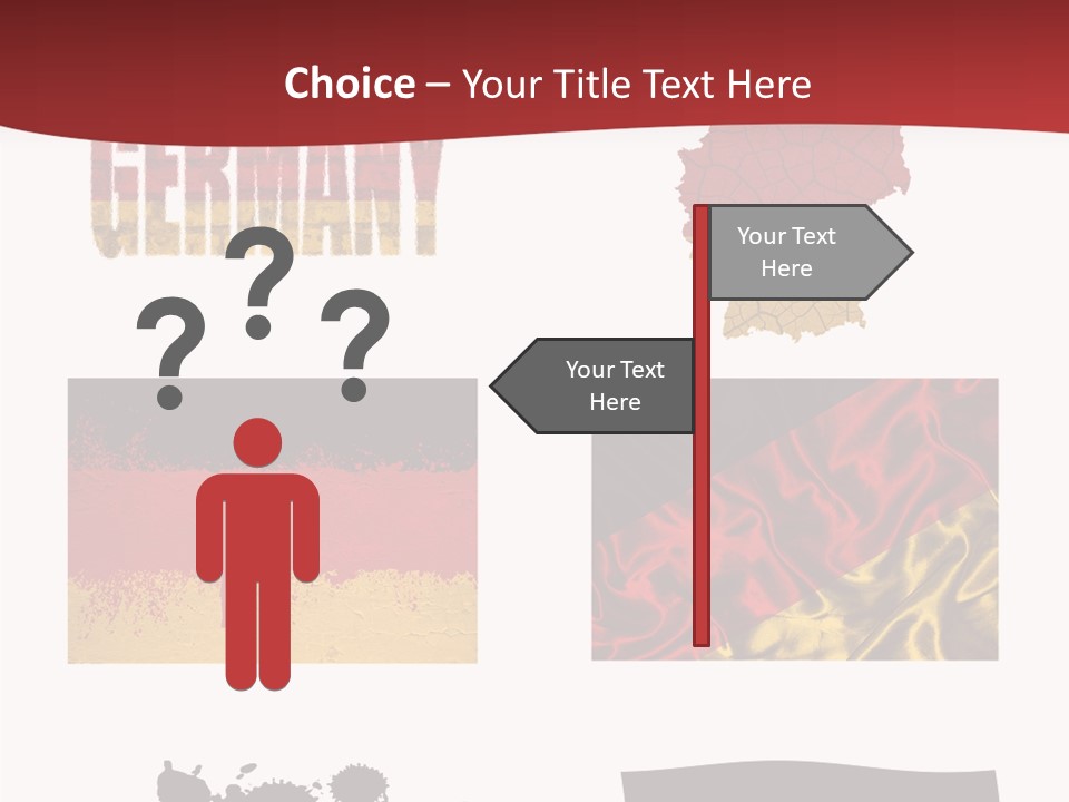 Name Banner Blot PowerPoint Template