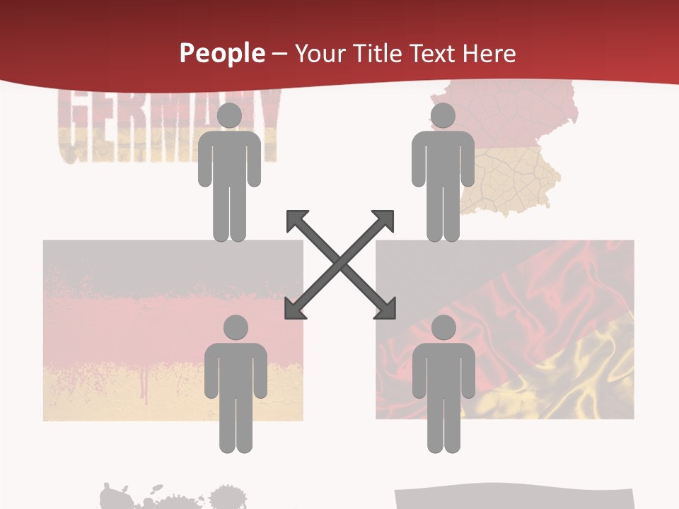 Name Banner Blot PowerPoint Template