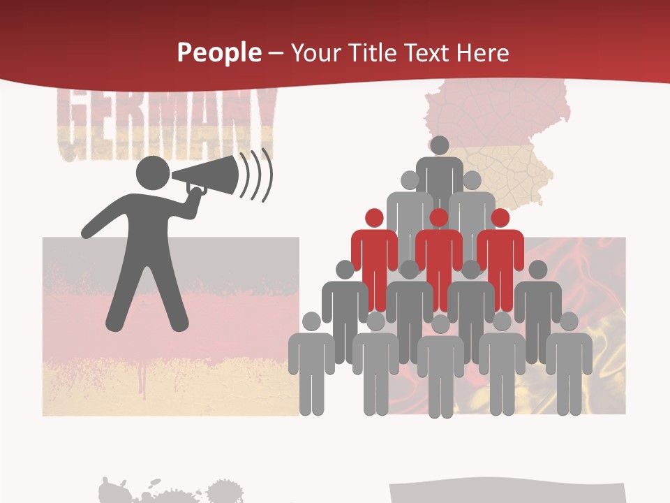 Name Banner Blot PowerPoint Template