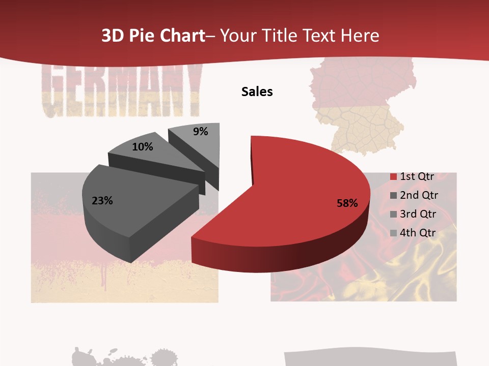 Name Banner Blot PowerPoint Template