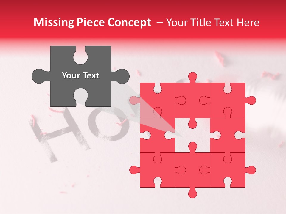 Paper Photography Depression PowerPoint Template