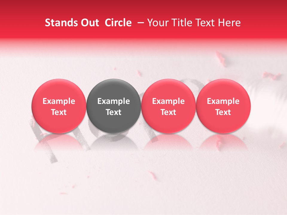 Paper Photography Depression PowerPoint Template