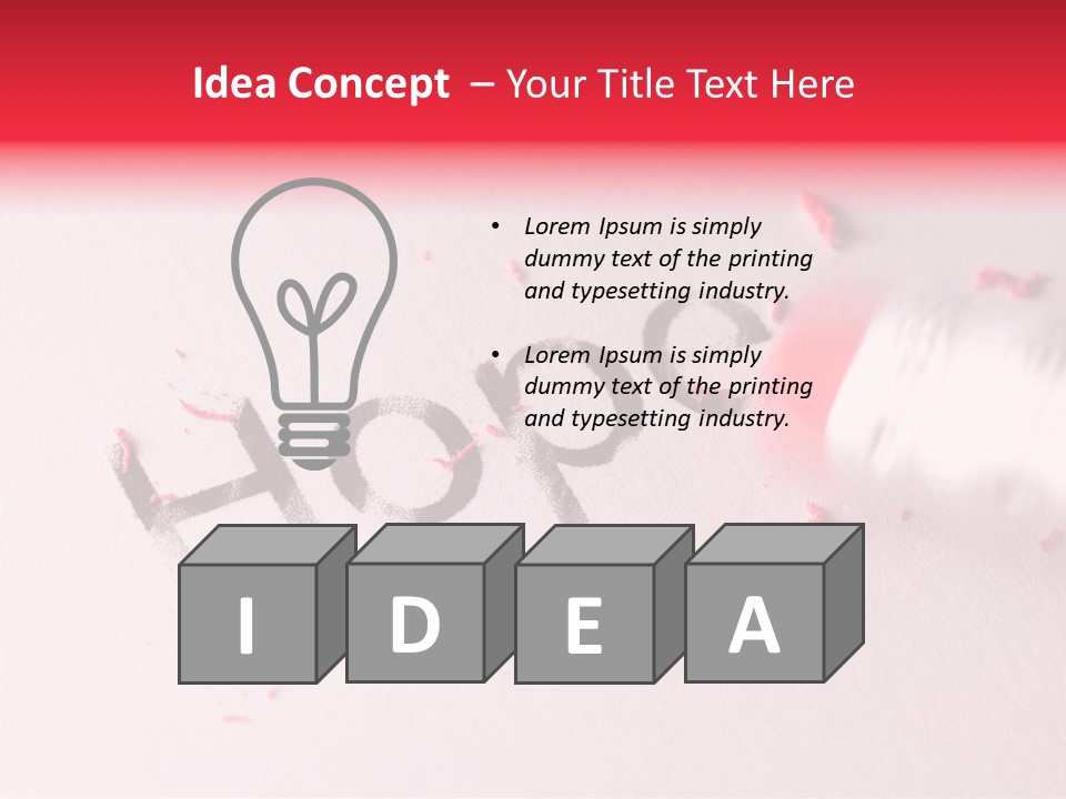 Paper Photography Depression PowerPoint Template