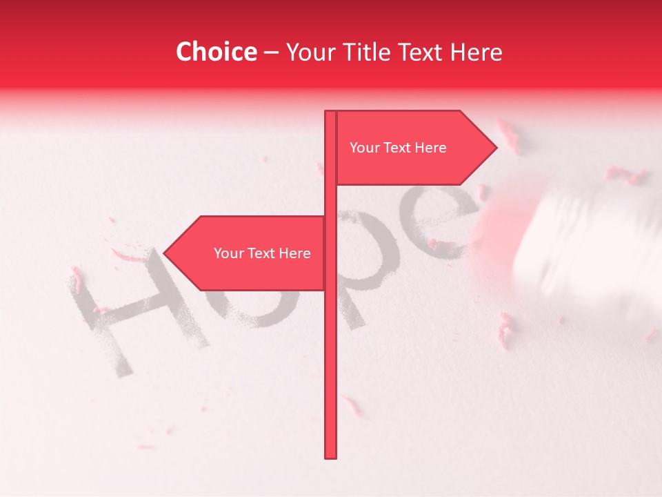 Paper Photography Depression PowerPoint Template