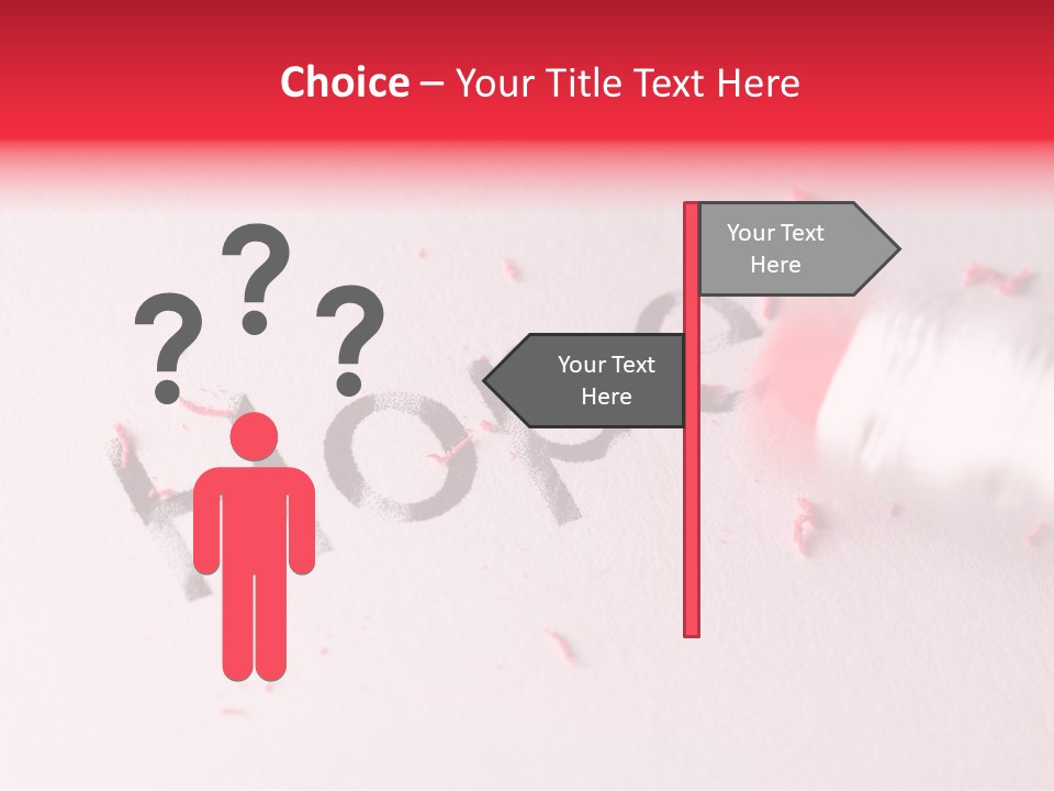 Paper Photography Depression PowerPoint Template