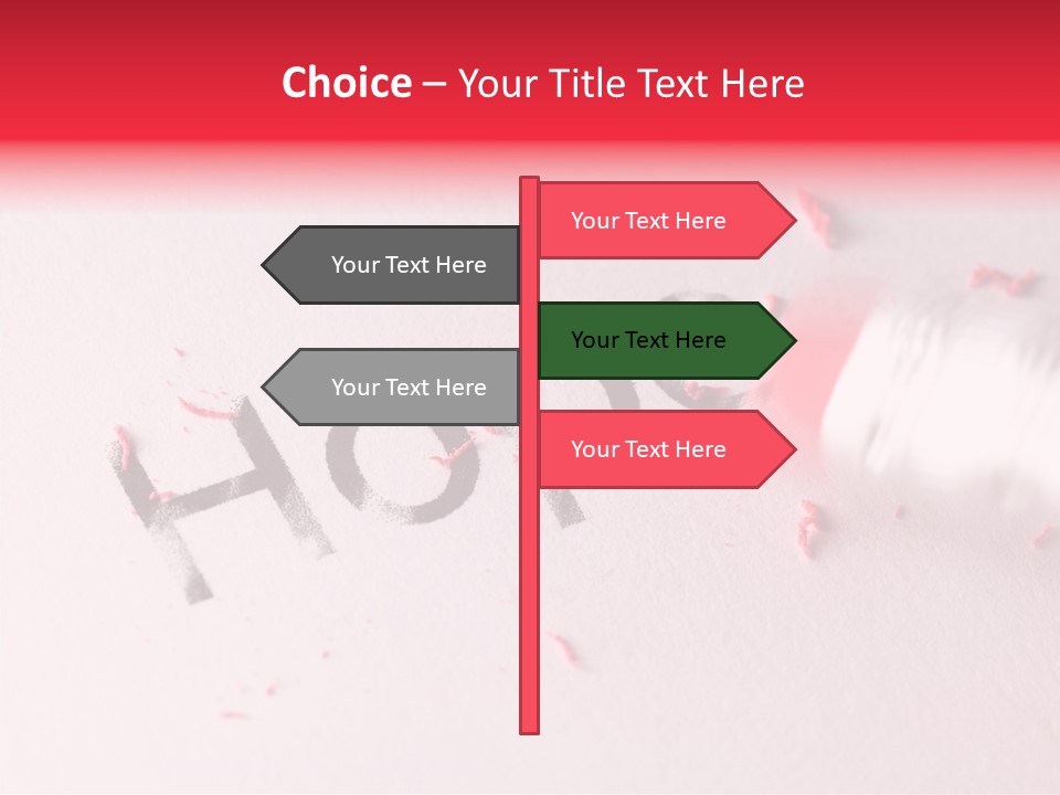 Paper Photography Depression PowerPoint Template