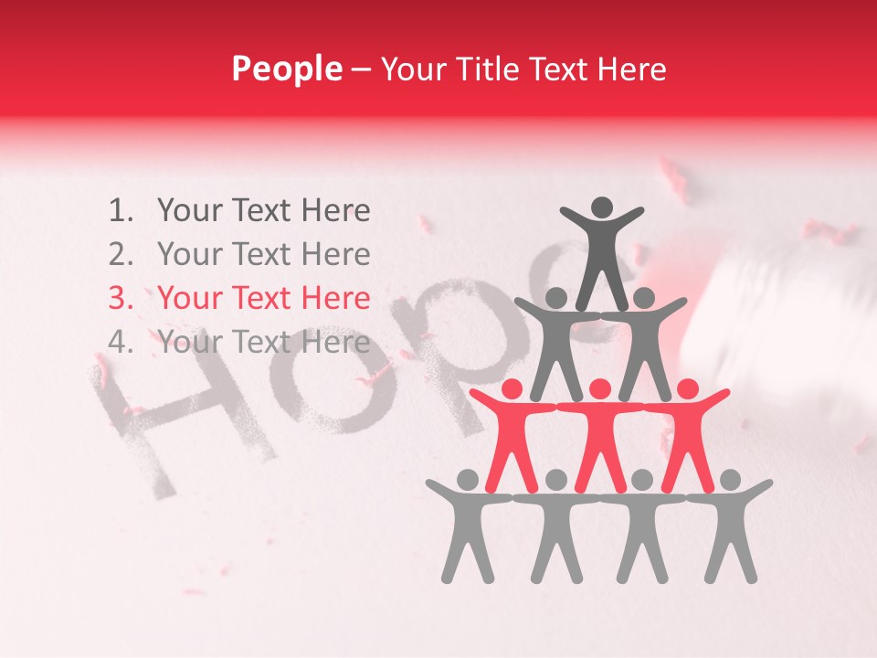 Paper Photography Depression PowerPoint Template