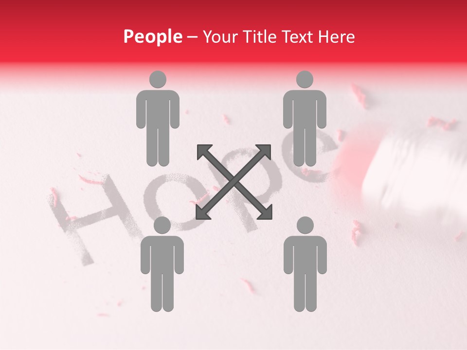 Paper Photography Depression PowerPoint Template