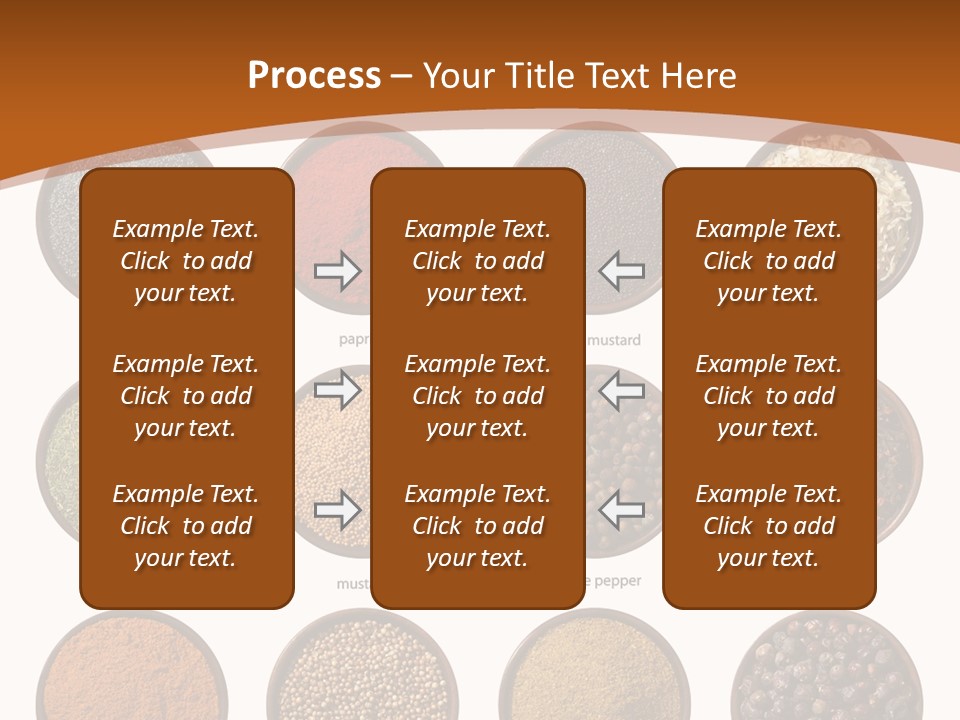 Gourmet Recipe Coriander PowerPoint Template