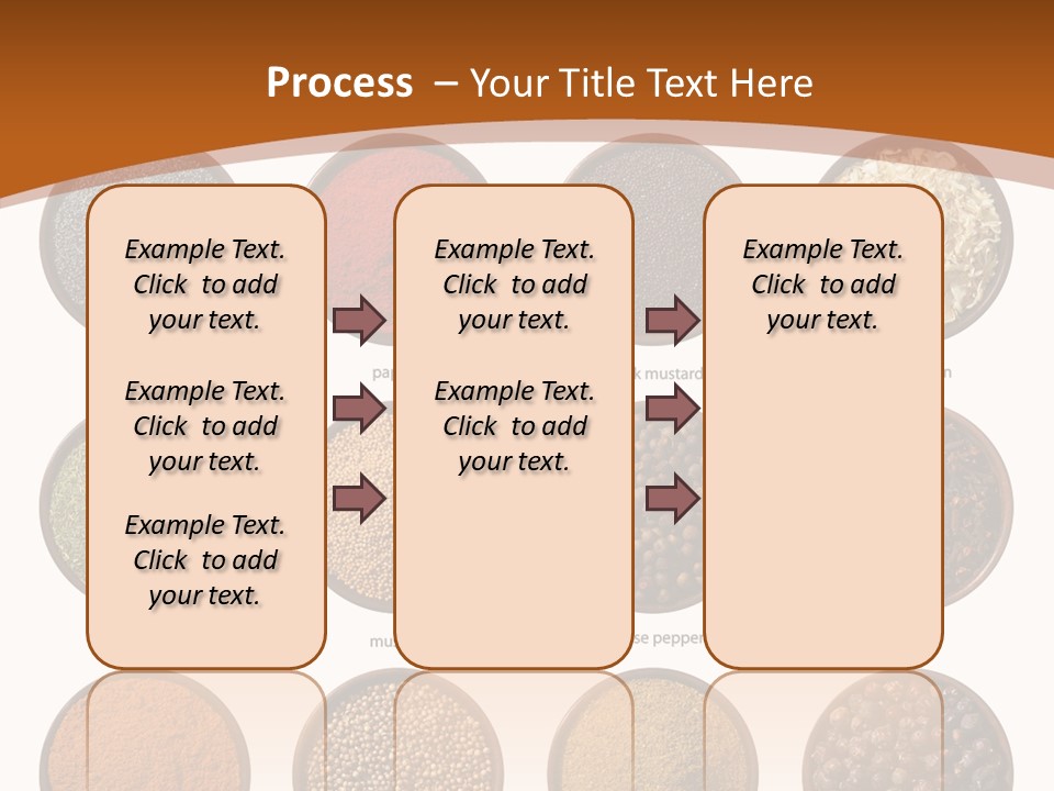 Gourmet Recipe Coriander PowerPoint Template