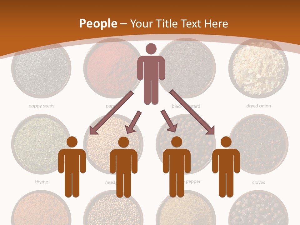 Gourmet Recipe Coriander PowerPoint Template