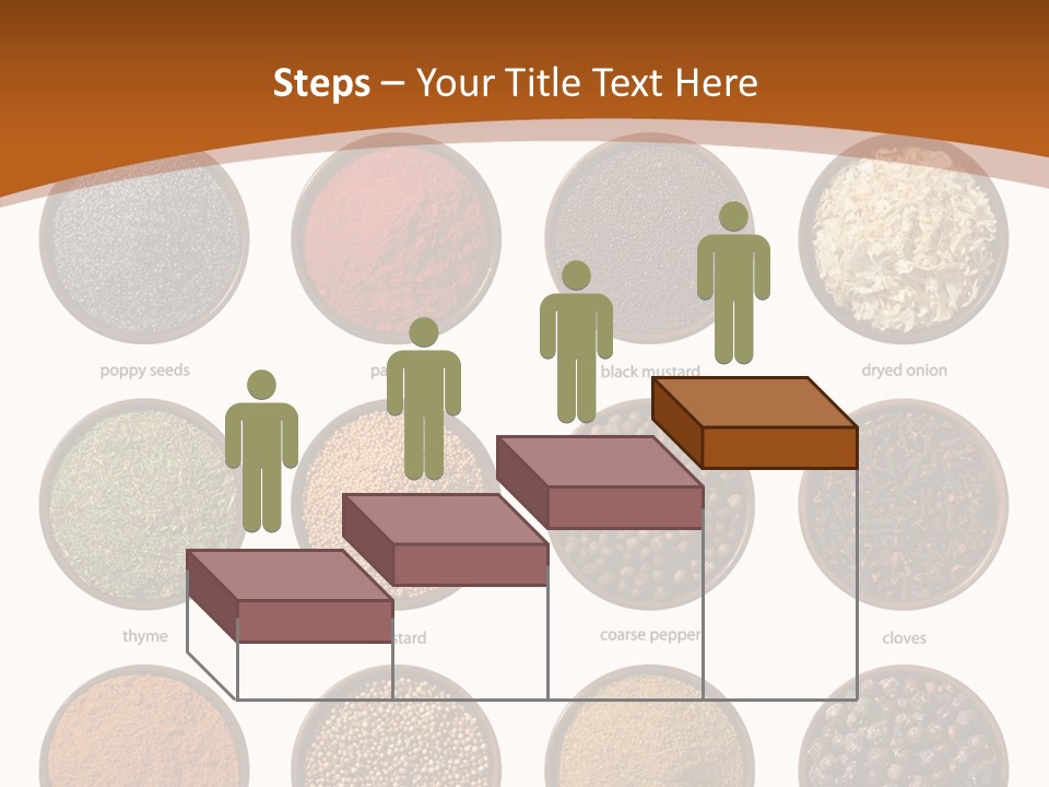 Gourmet Recipe Coriander PowerPoint Template