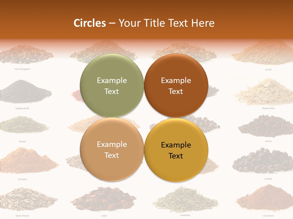 Pepper Onion Cumin PowerPoint Template