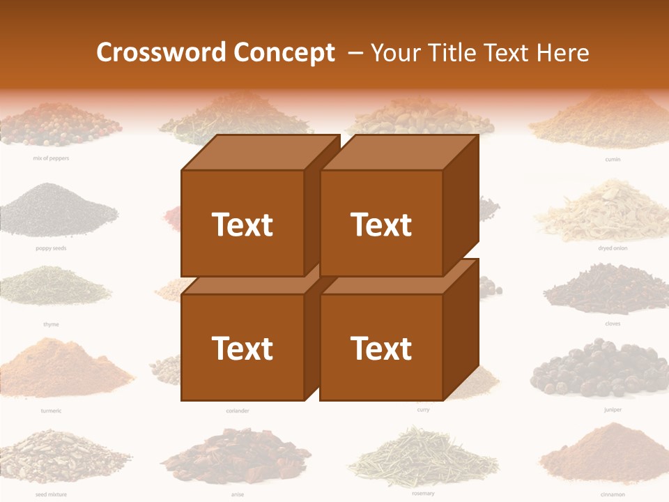 Pepper Onion Cumin PowerPoint Template