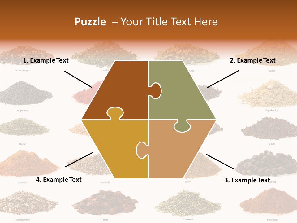 Pepper Onion Cumin PowerPoint Template