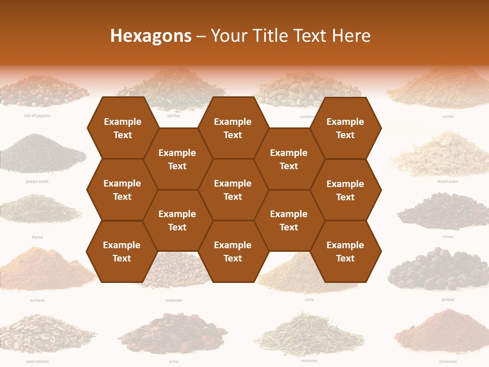 Pepper Onion Cumin PowerPoint Template