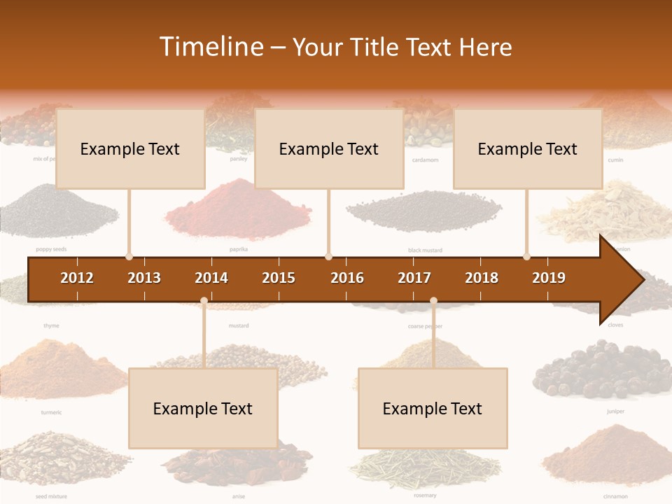 Pepper Onion Cumin PowerPoint Template