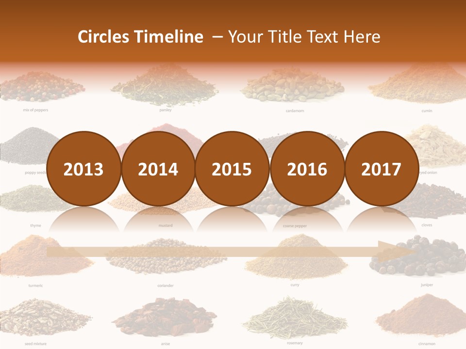 Pepper Onion Cumin PowerPoint Template