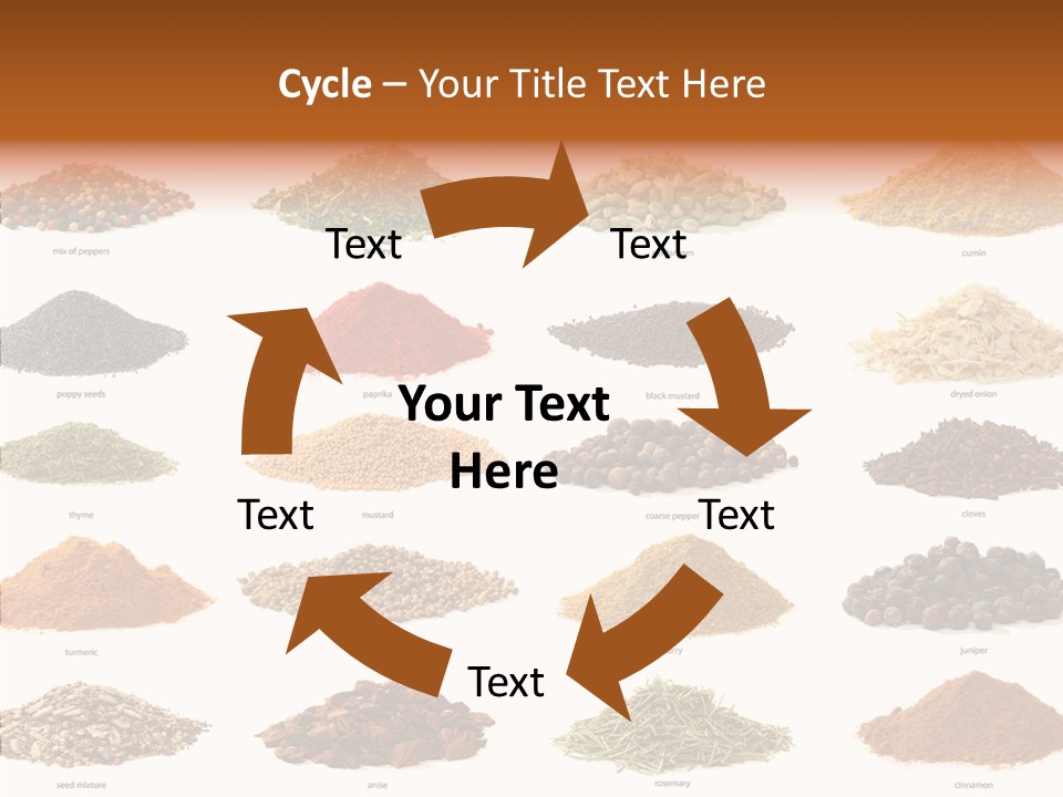 Pepper Onion Cumin PowerPoint Template