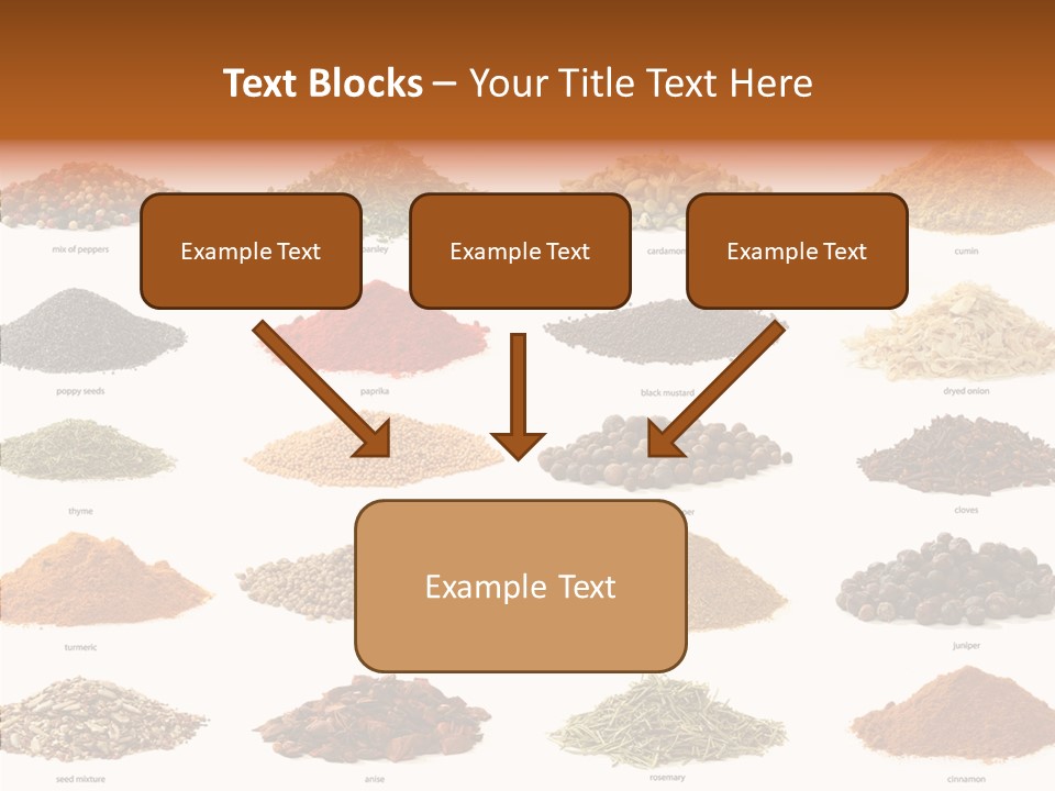 Pepper Onion Cumin PowerPoint Template