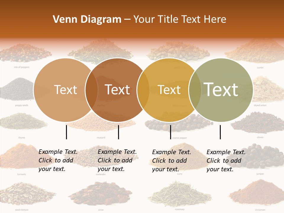 Pepper Onion Cumin PowerPoint Template