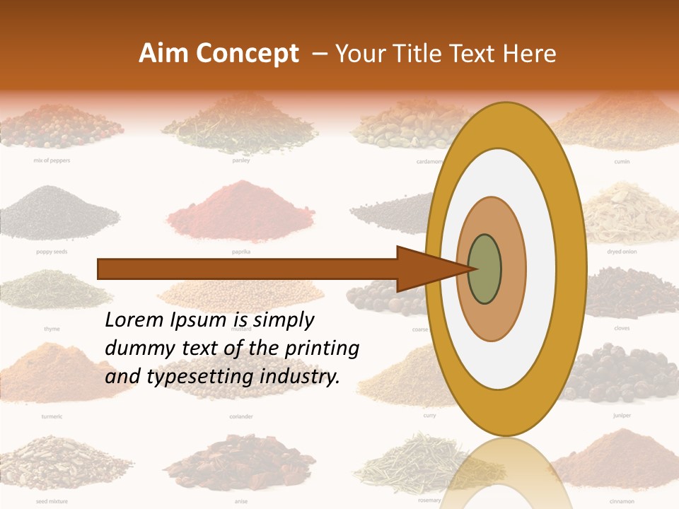 Pepper Onion Cumin PowerPoint Template