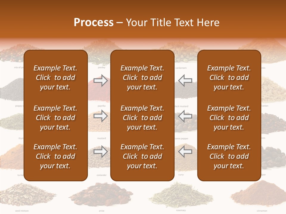 Pepper Onion Cumin PowerPoint Template