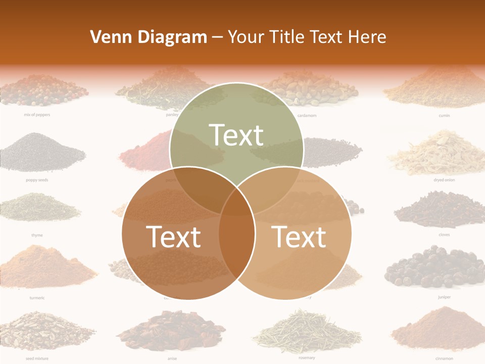 Pepper Onion Cumin PowerPoint Template