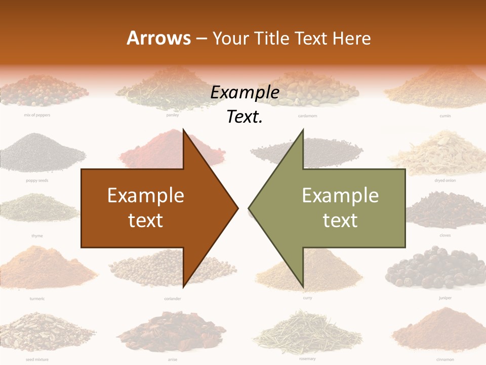 Pepper Onion Cumin PowerPoint Template