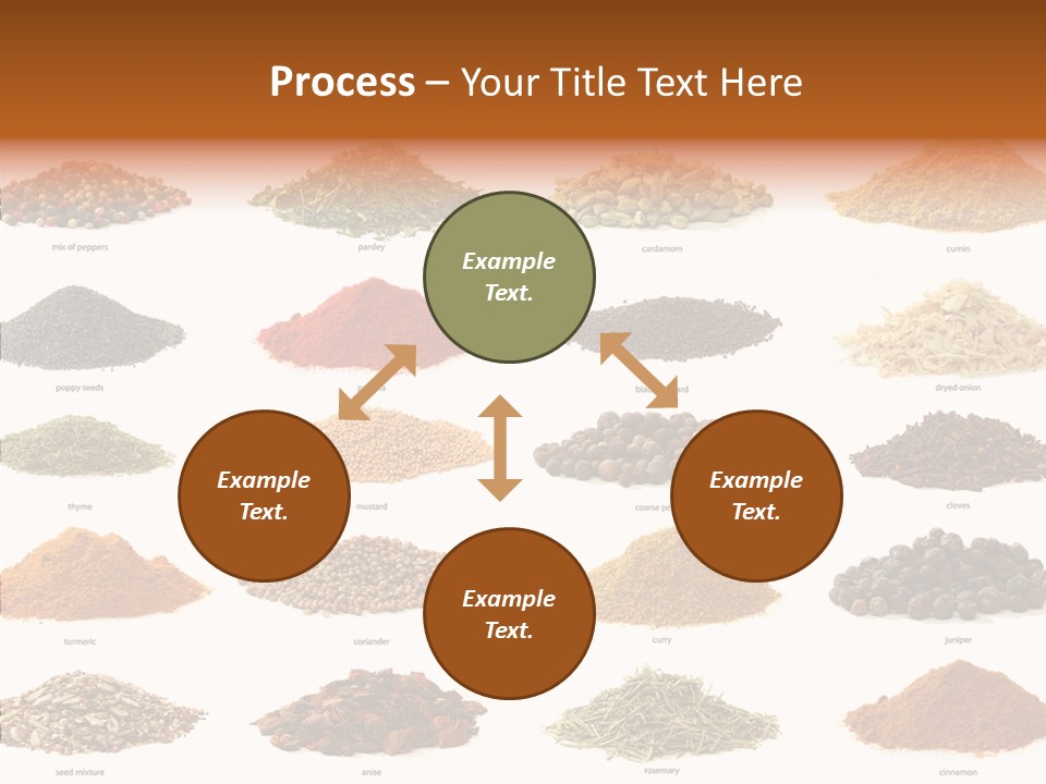 Pepper Onion Cumin PowerPoint Template