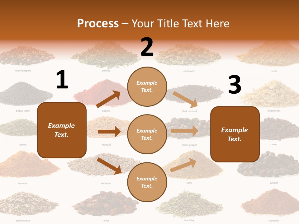 Pepper Onion Cumin PowerPoint Template