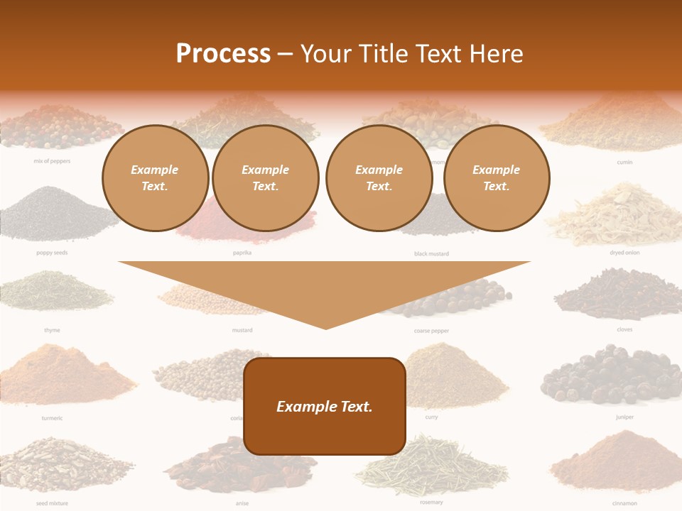 Pepper Onion Cumin PowerPoint Template