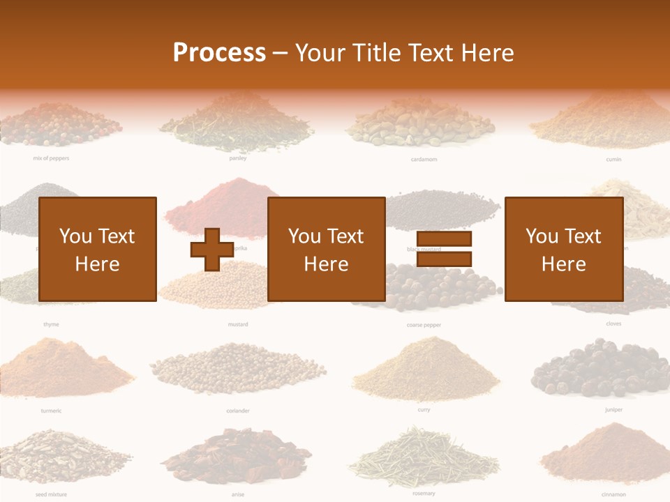 Pepper Onion Cumin PowerPoint Template