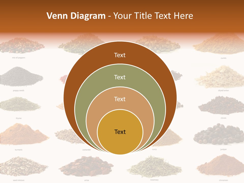 Pepper Onion Cumin PowerPoint Template