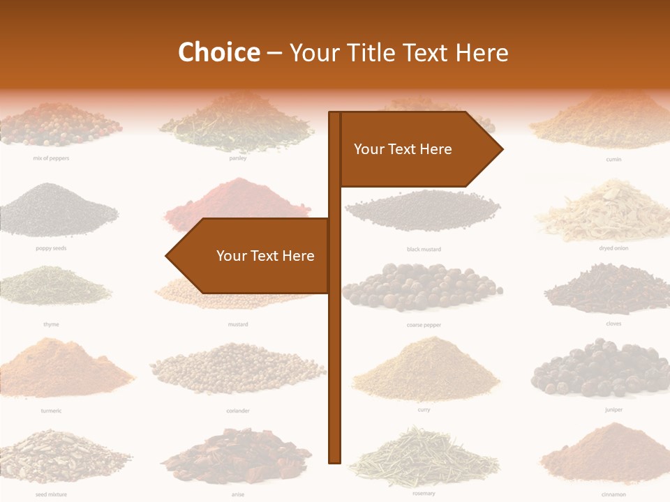 Pepper Onion Cumin PowerPoint Template