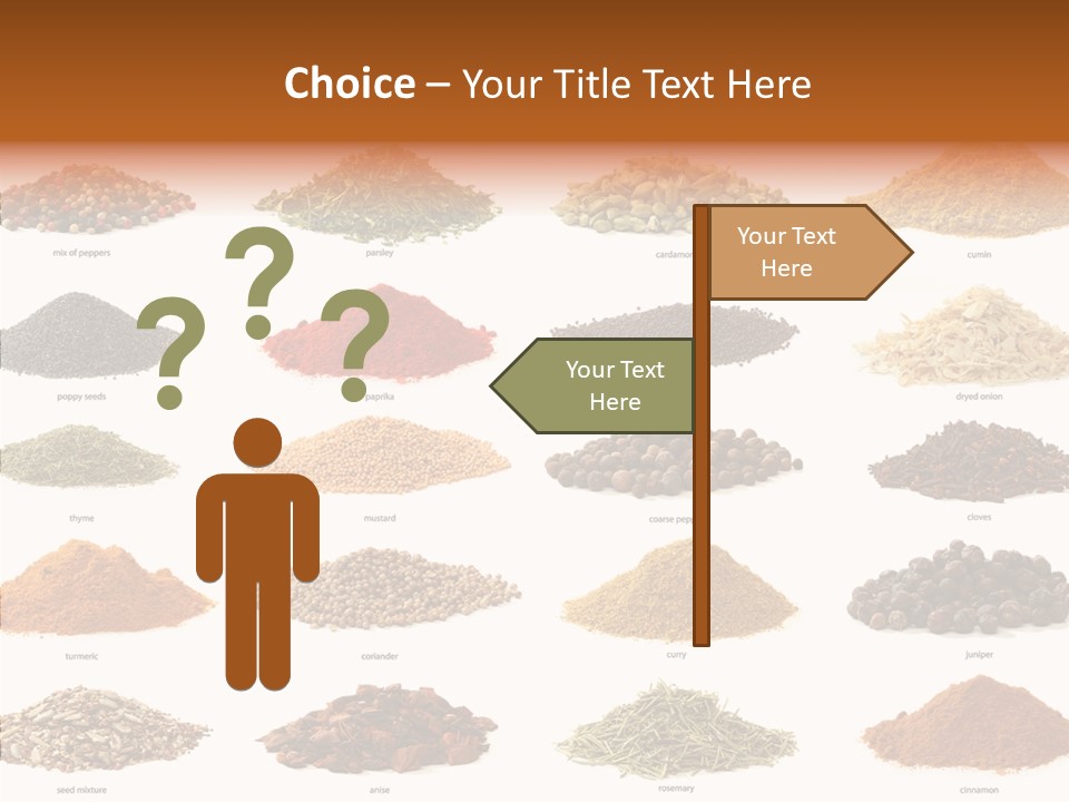 Pepper Onion Cumin PowerPoint Template