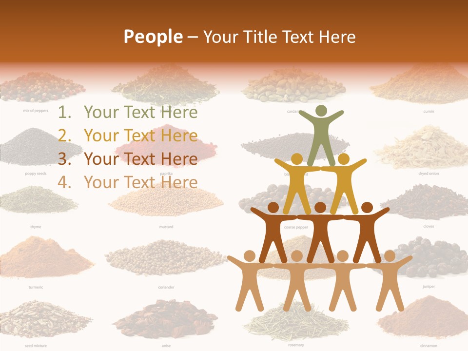 Pepper Onion Cumin PowerPoint Template