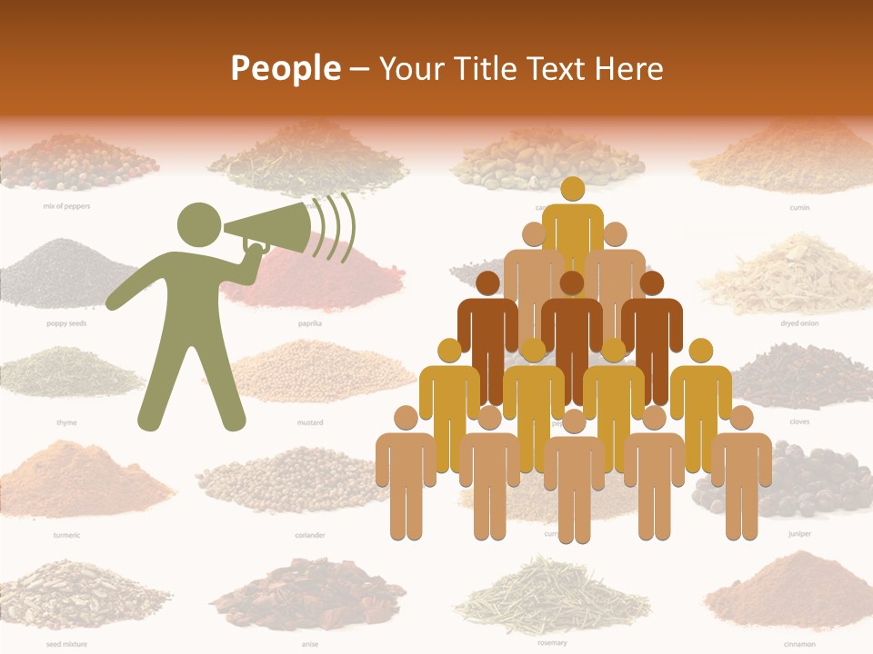 Pepper Onion Cumin PowerPoint Template