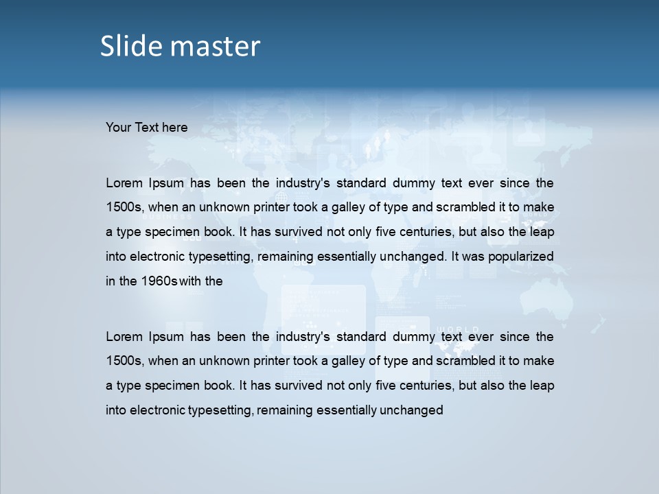 Future Virtual Electronic PowerPoint Template