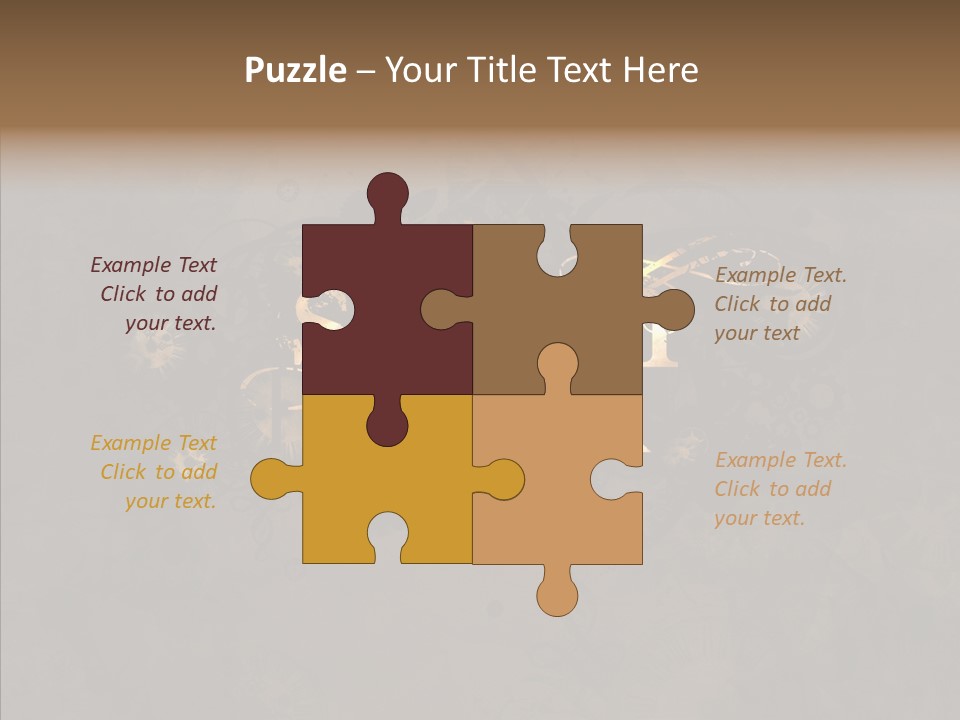Industrial Mechanism Design PowerPoint Template