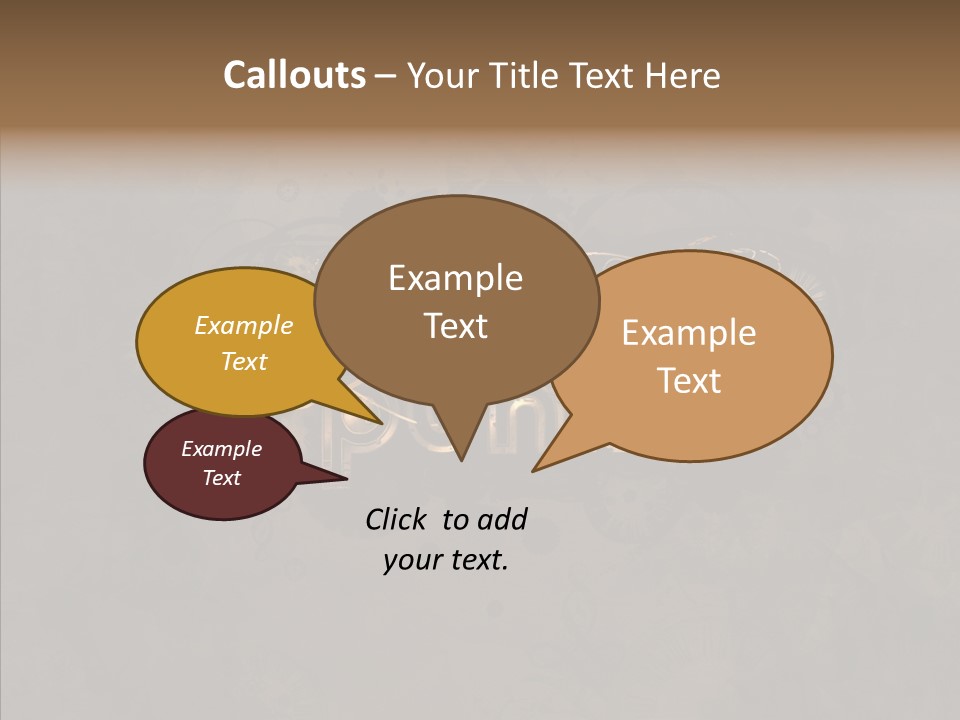 Industrial Mechanism Design PowerPoint Template